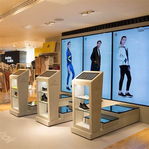 Adidas Launch Area in Harrods .